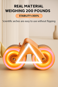 Ab Roller Gym Wheel Double Wheel Exercise Fitness Equipment