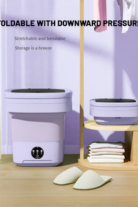 Portable Mini Washing Machine Compact Laundry Washer for Clothes