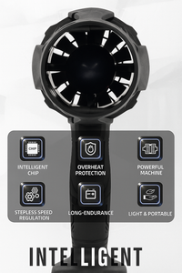 Power Violent Fan High Speed Rechargeable Portable Air Cooler