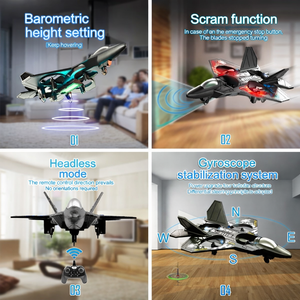 Remote Control Aeroplane Toy with 3.7V Rechargeable Battery and USB Charging