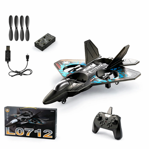 Remote Control Aeroplane Toy with 3.7V Rechargeable Battery and USB Charging