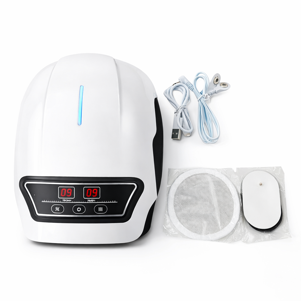 Wireless Knee Massager with Heating & Vibration Rechargeable Device