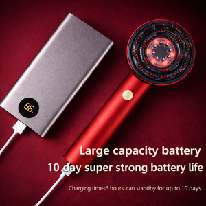 Multi-Functional Electric Massage Comb with Red Light Therapy, USB Rechargeable Scalp Massager