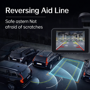 HD Vehicle Dash Camera DVR with 2.0" Screen, 170° Wide Angle, Loop Recording & G-Sensor