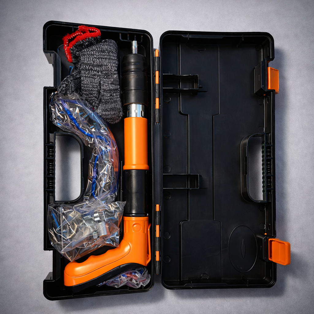 Manual Nail Gun for Wall Fixing, Handheld Concrete Nail Installer Tool