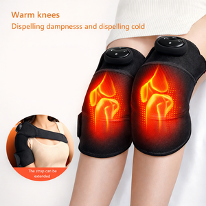Multi-Functional Knee Massager with Heat & Vibration Rechargeable Cordless Massager