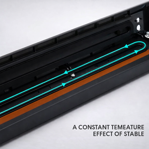 Vacuum Sealer Machine 90W Home Automatic Food Packing with 10 Bags